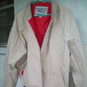 Pacific Trail Men's Quality Tan Outdoor Zip Up Jac